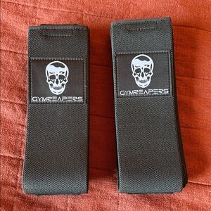 Gym Reapers Black Knee Lifting Wraps